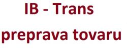 IB - Trans - preprava tovaru
